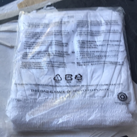 NWT French Connection Smocked Mid-Calf Midi Dress White Size 2 - Picture 6 of 6